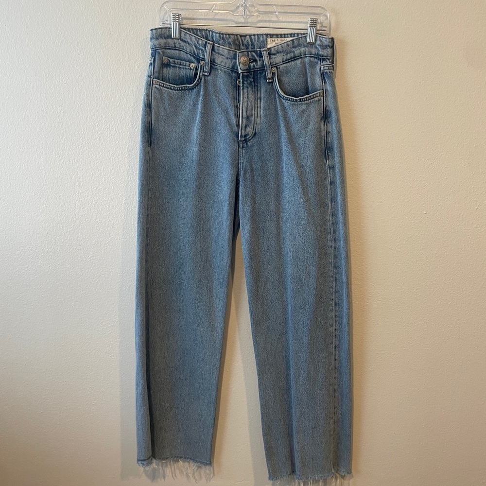rag & bone Light Blue Straight Leg Jeans